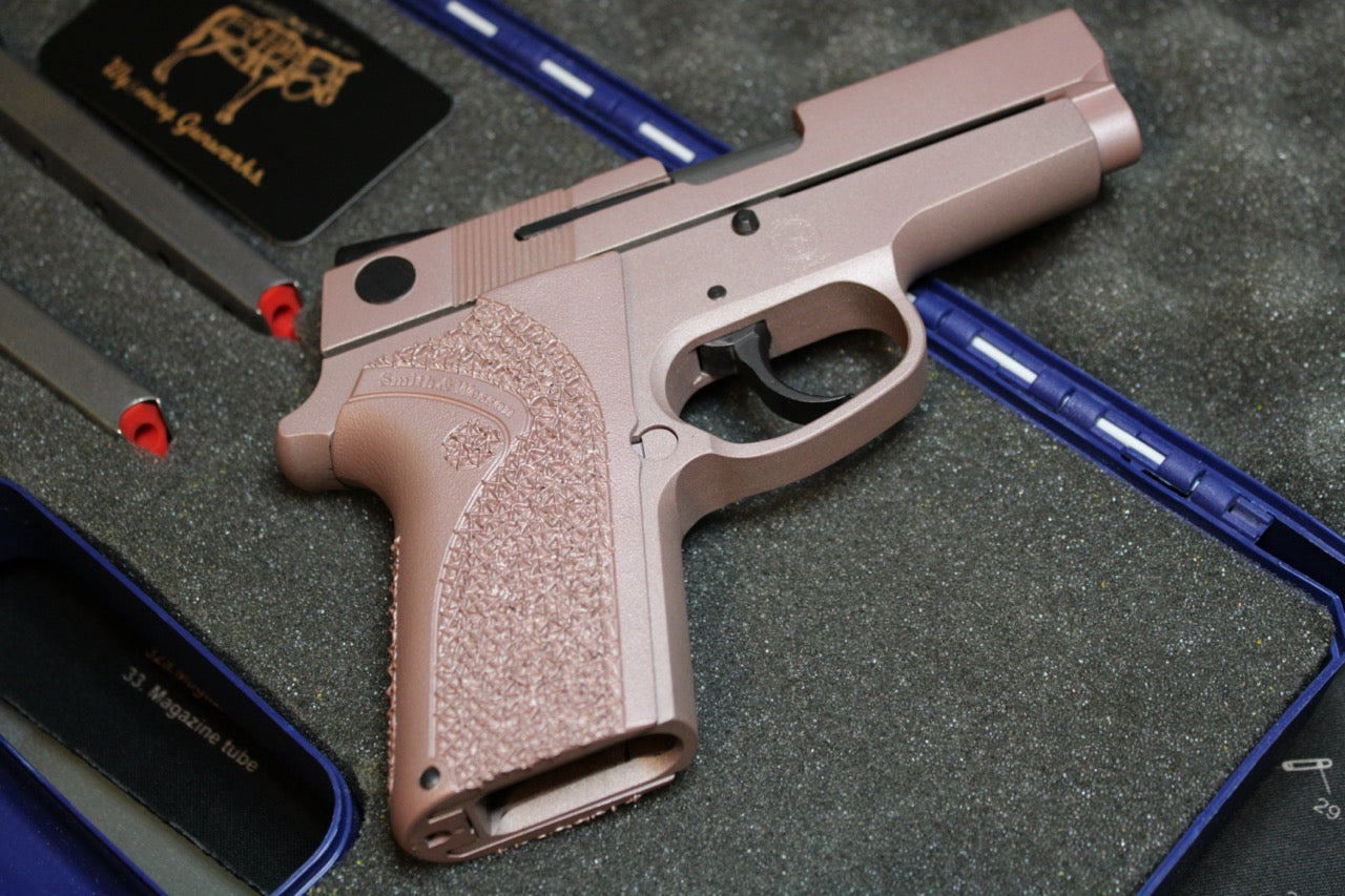 "Rose Gold" Smith & Wesson Model 908 9mm